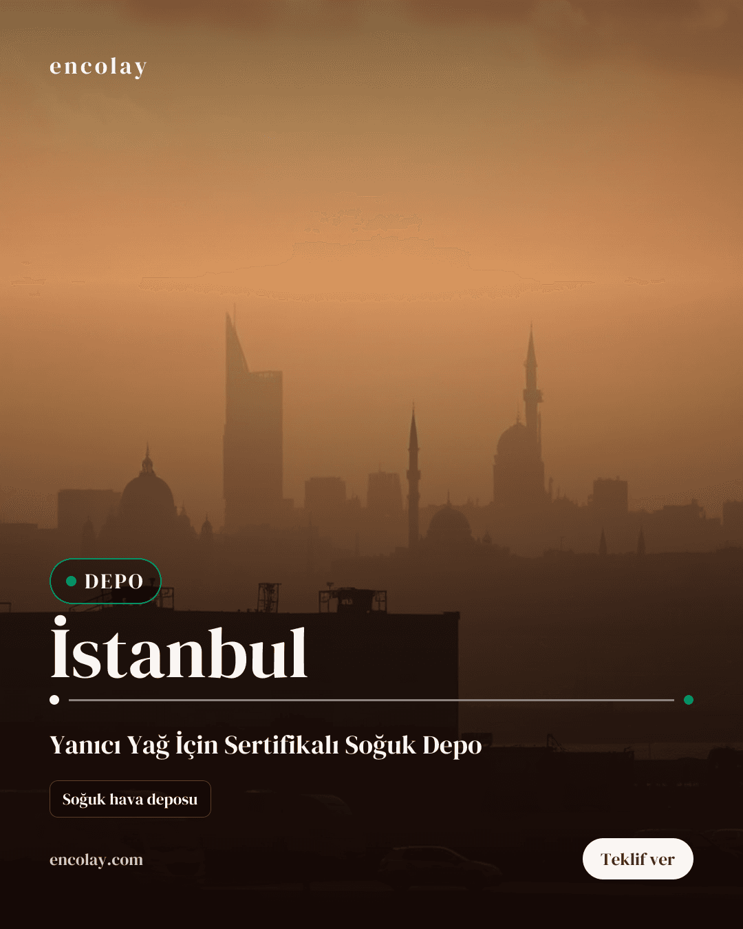 İstanbul depo talebi