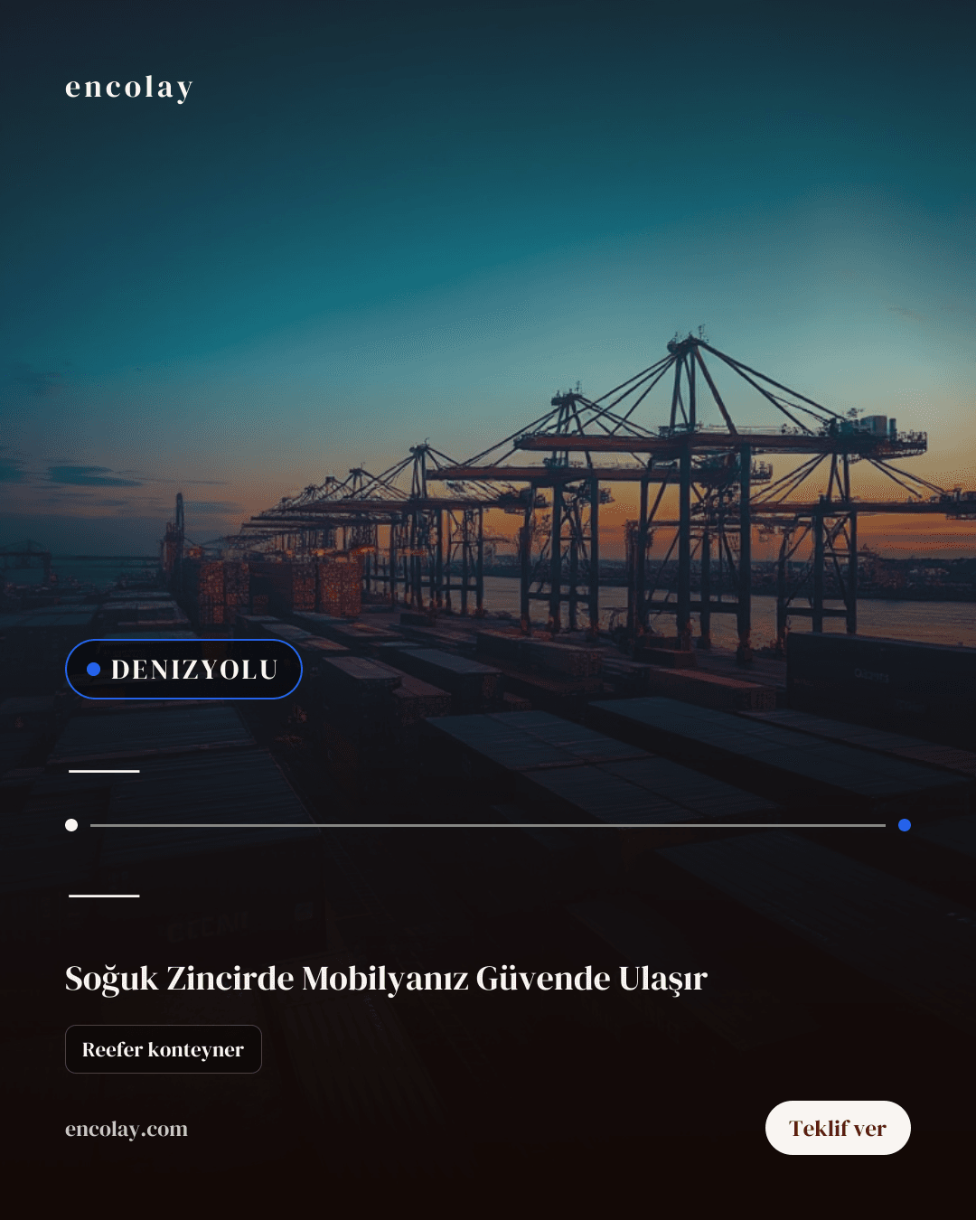 Türkiye-Norveç Mobilya ve Dekorasyon Ürünleri Taşıması