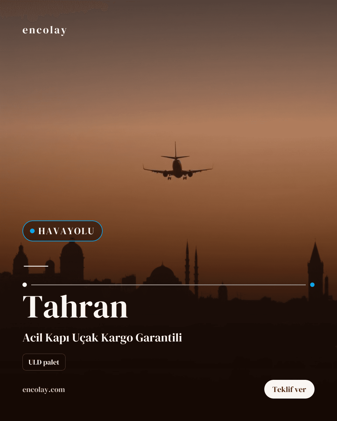 Tahran Valiz havayolu taşıması