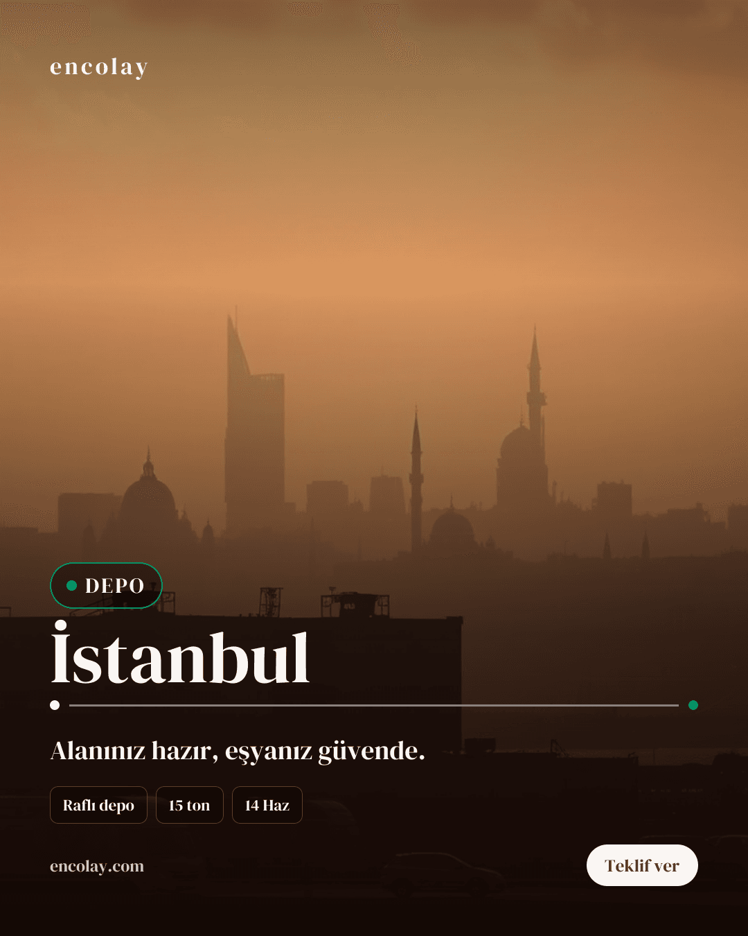 İstanbul-Dubai arası 15 ton tekstil ürünü konteyner taşıması