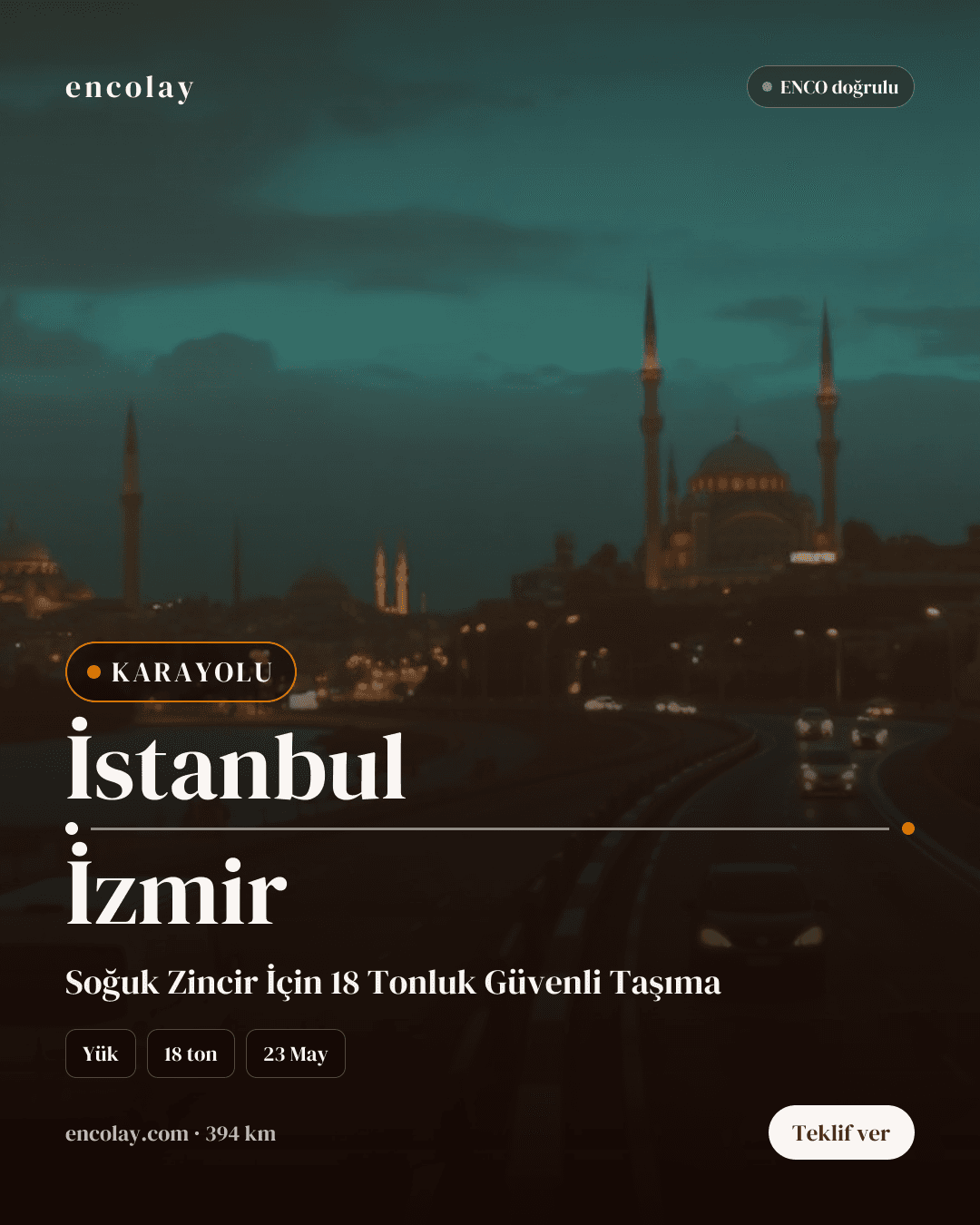 Frigo araç — Marmara hattı
