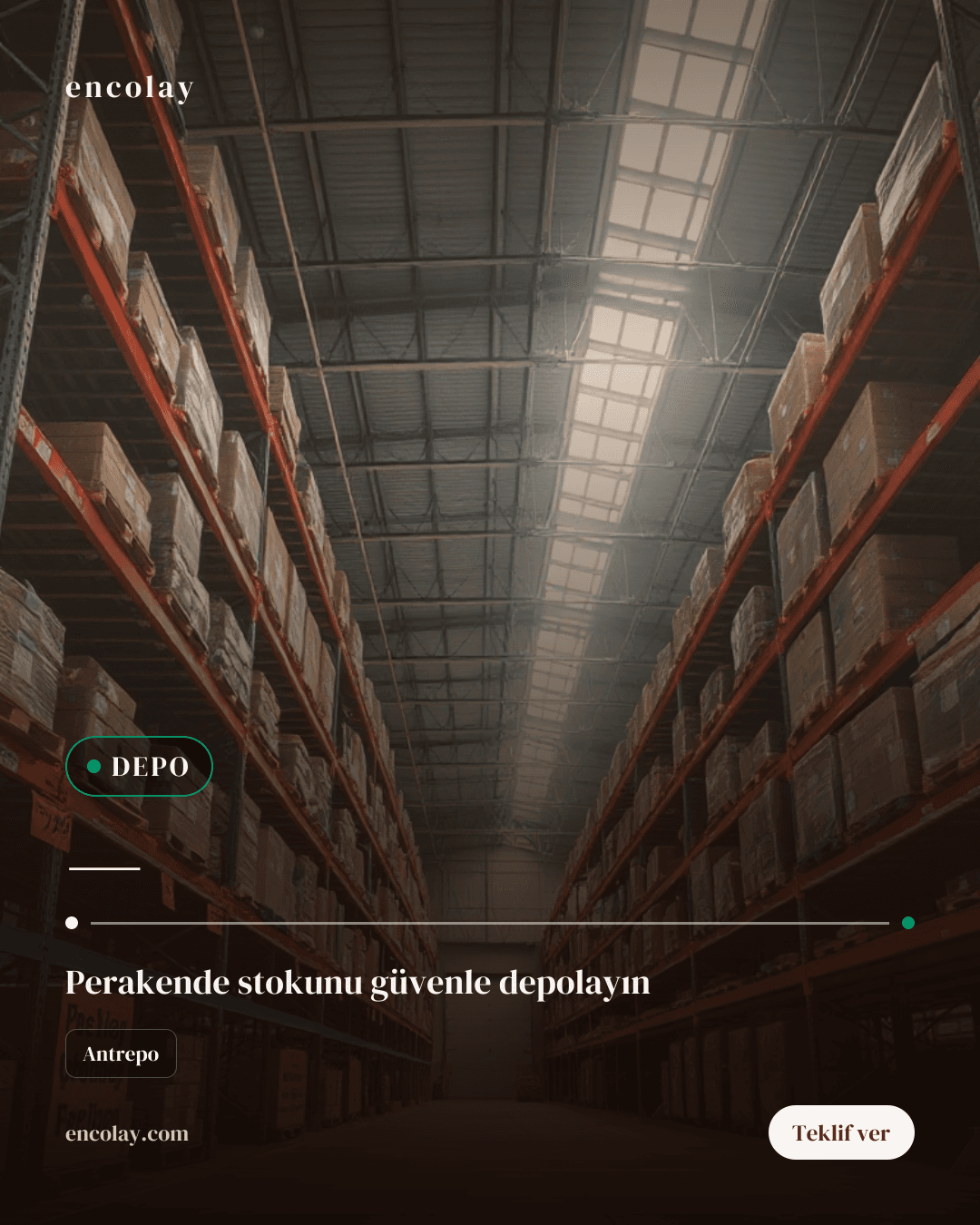 Süpermarket Açılışı için Perakende Ürün Depolama Talebi