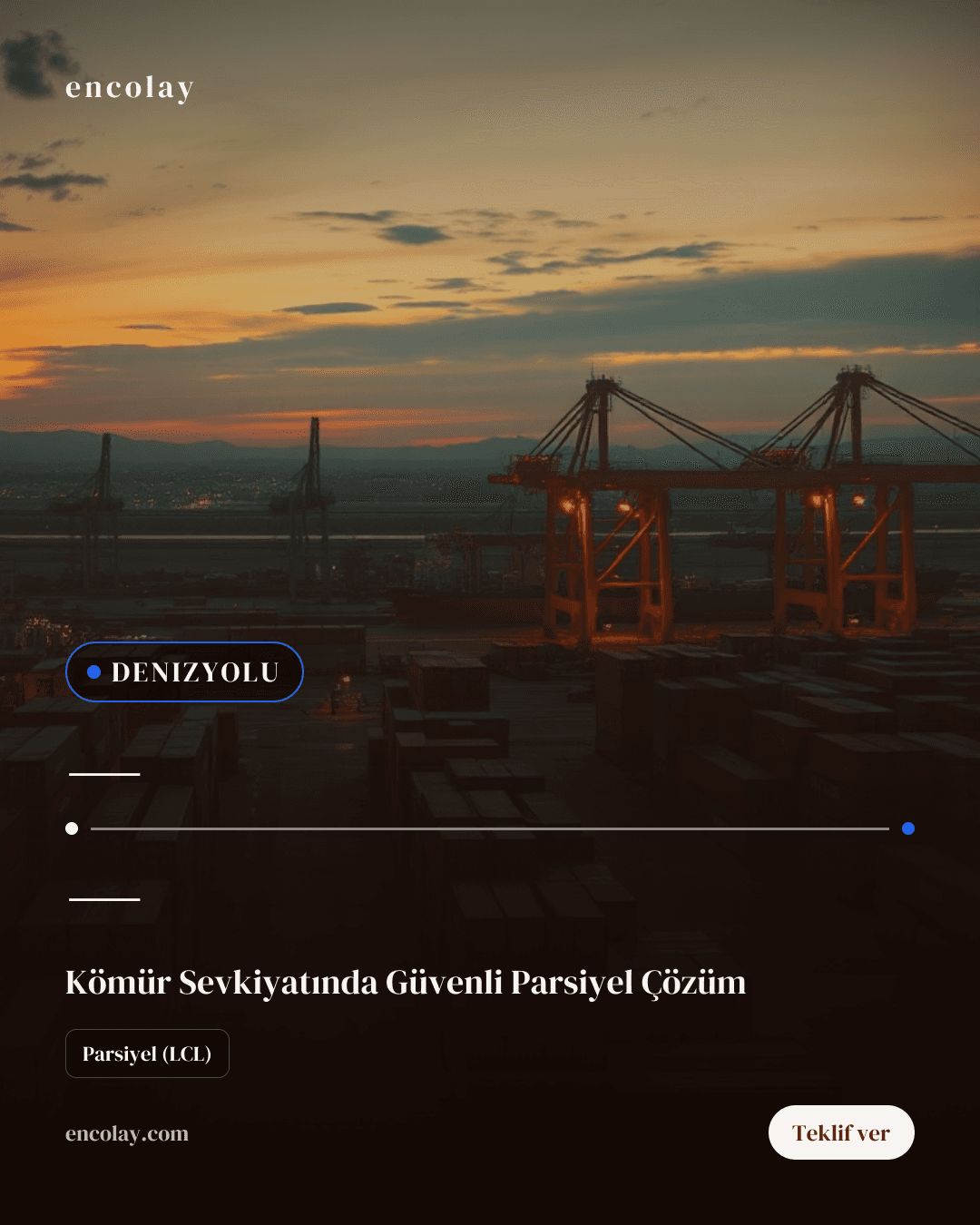 Kömür Denizyolu Taşıması İçin Gemi Navlun Talebi